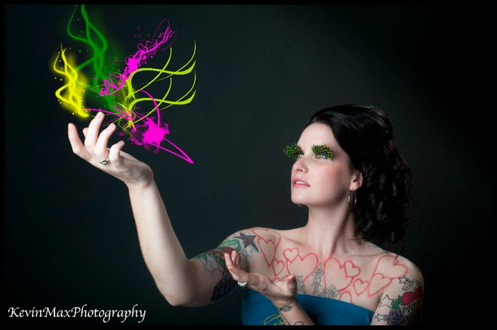 Female model photo shoot of Samantha McMichael by kevinmaxphotography, hair styled by R Squared Hairstyling