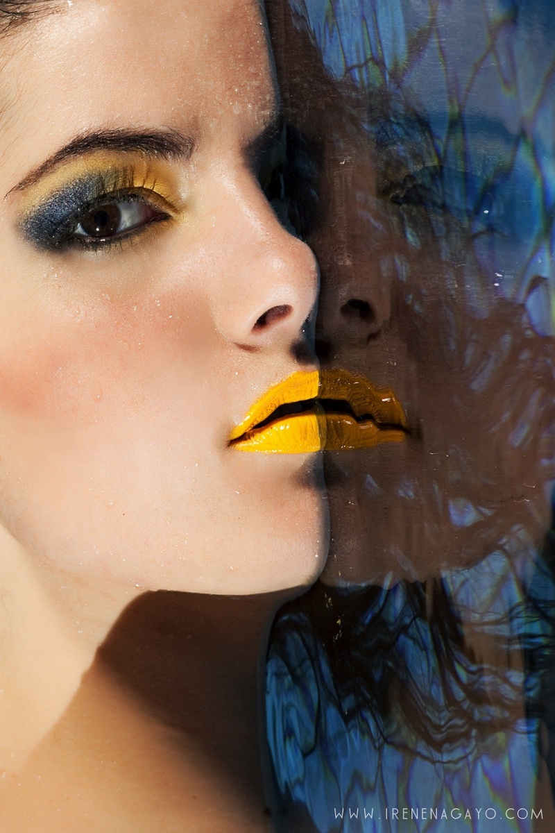 Female model photo shoot of  Makeup by Despina