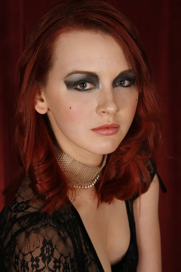 Female model photo shoot of ICON makeup by example in Newcastle NSW