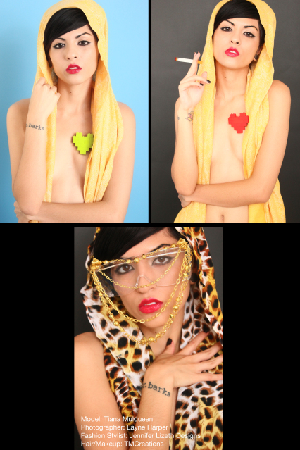 Female model photo shoot of Jennifer Lizeth and ana stone by VROOMPHOTOGRAPHY in Vroom! Studios, makeup by TMCreations