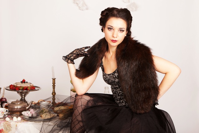 Female model photo shoot of Thalia Makeup Artist