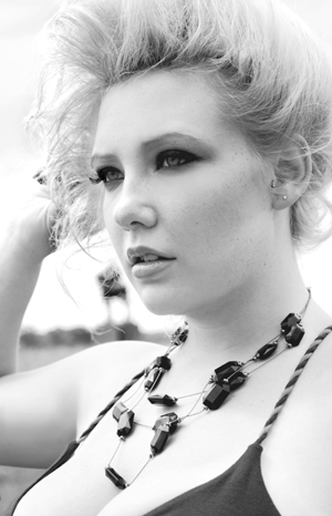 Female model photo shoot of KaiMarie in Manassas Battlefield, makeup by Beth Swenson 