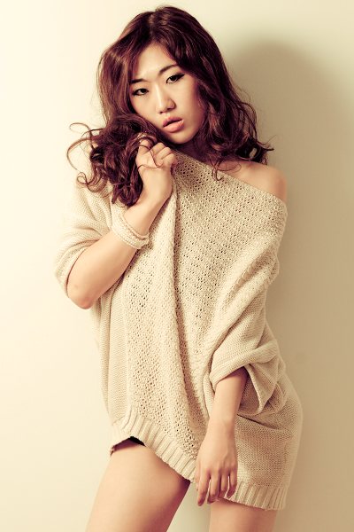 Female model photo shoot of Mari Eun by PHOTO BY LEIGHTON