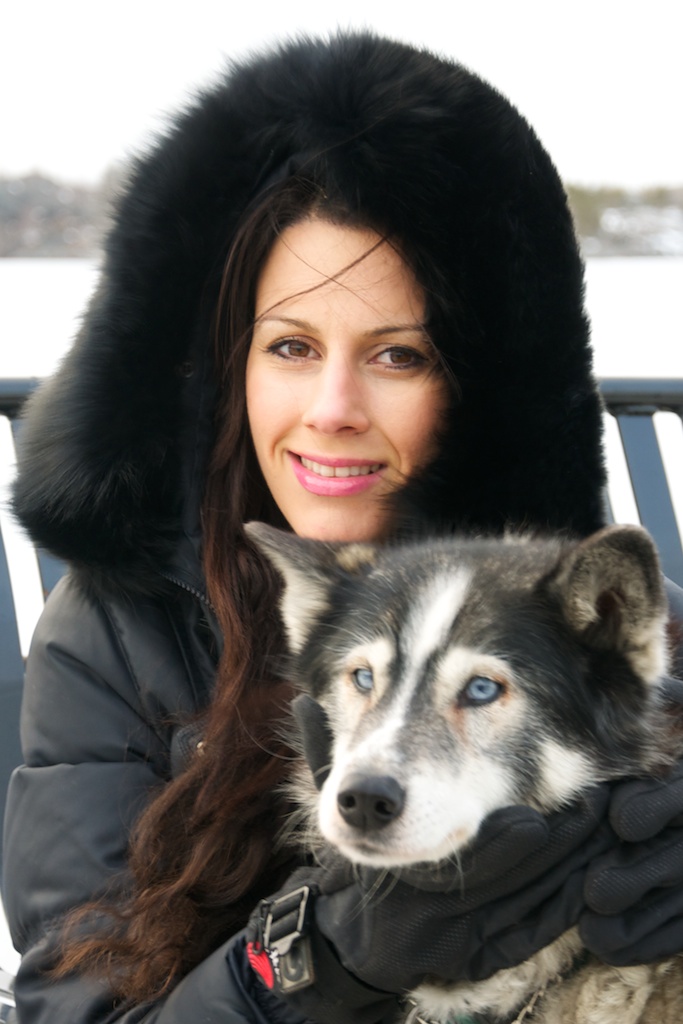 Male and Female model photo shoot of greyphotos and Francoisa in Yellowknife, NT