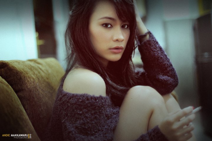 Female model photo shoot of Lady Nadya Anette by Andie Makkawaru in Jakarta Barat