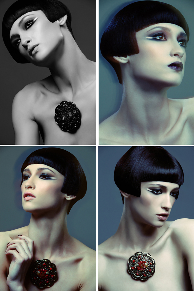 Female model photo shoot of Natalia Zapala, makeup by Dorotea
