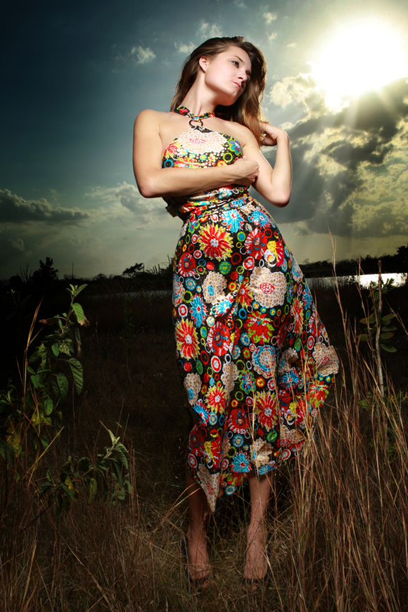 Female model photo shoot of christianna L by -Oz in Everglades Florida