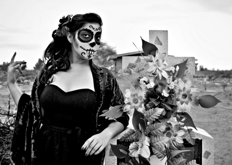 Female model photo shoot of Beka Sunrise in Mexicali Airport Graveyard