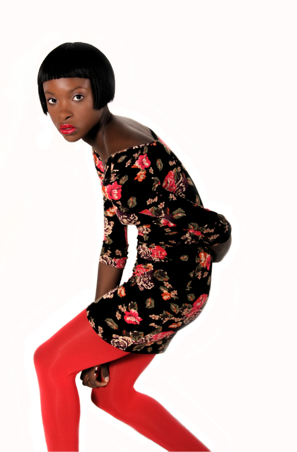 Female model photo shoot of Fashion Studio and Mishastar in Toronto, makeup by BMR-MUA