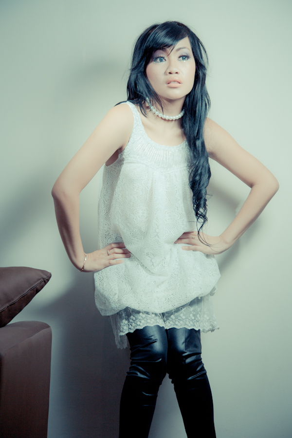Female model photo shoot of Rieka Shan