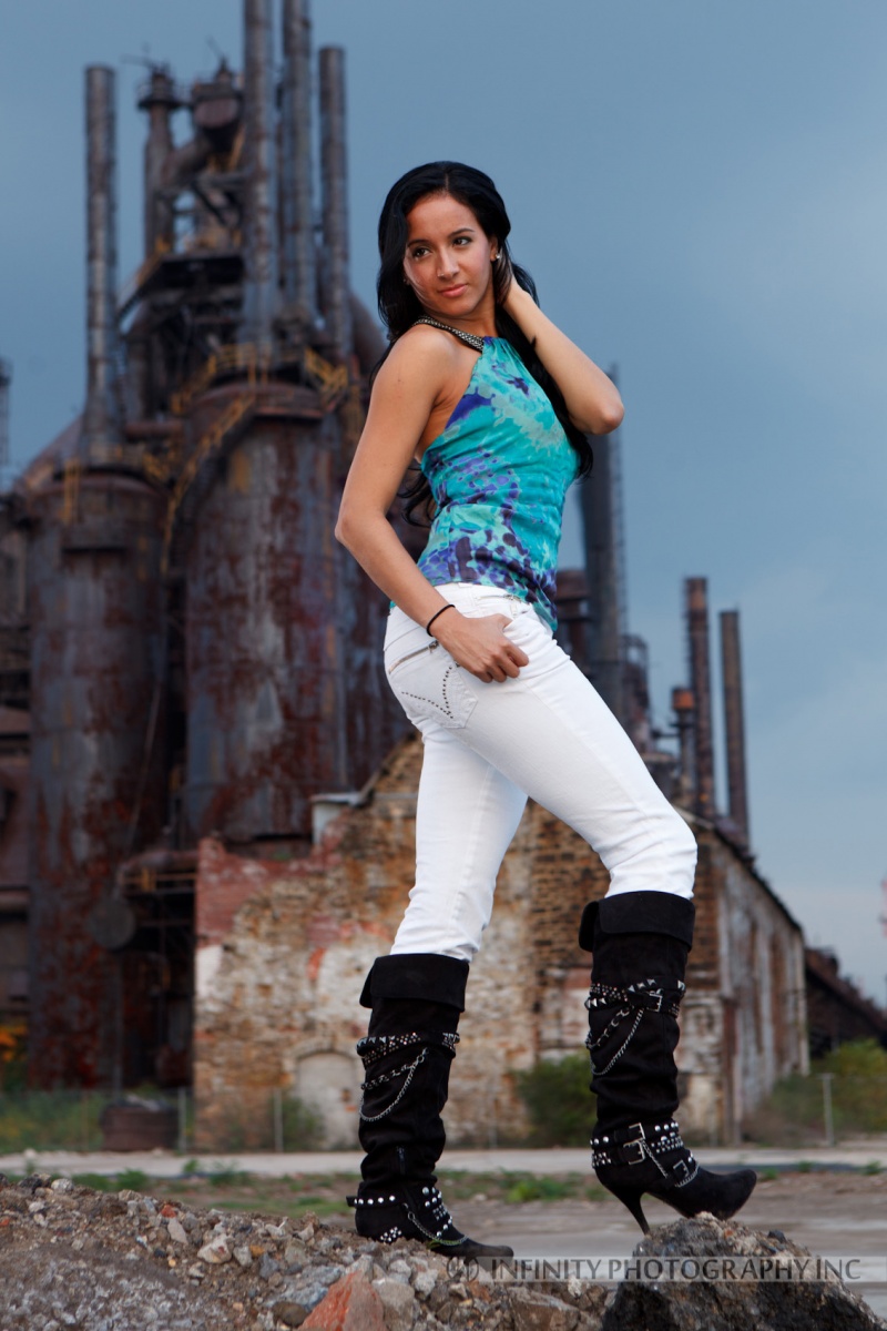 Female model photo shoot of yuliana lopez in PA