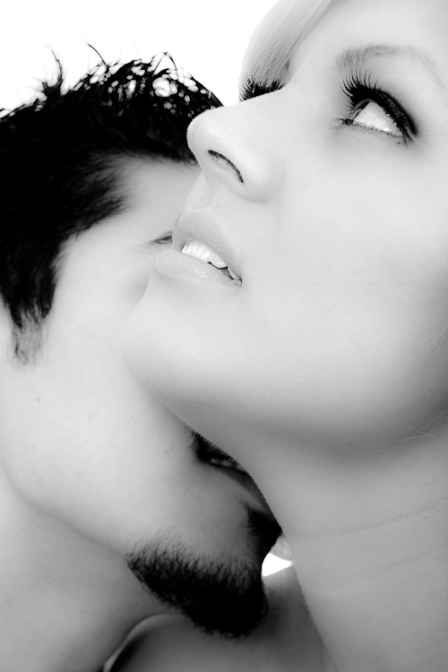 Male and Female model photo shoot of Sado Photography and Marivel in studio