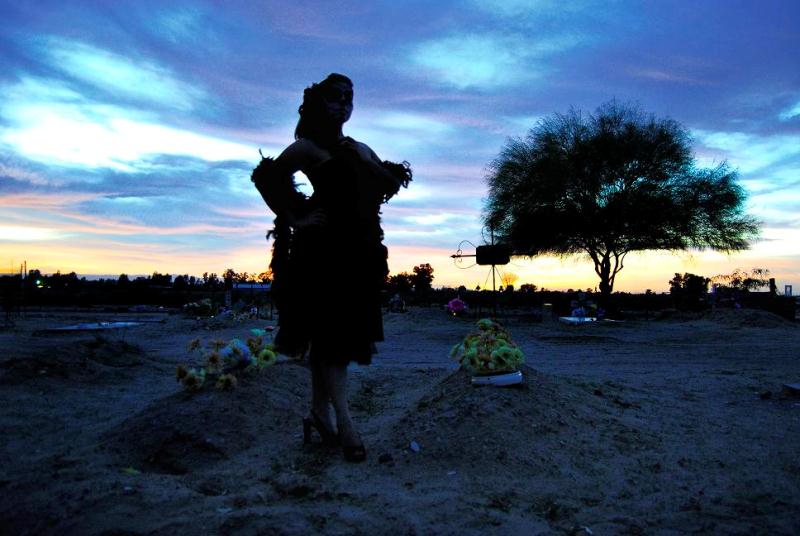Female model photo shoot of Beka Sunrise in @Airport Graveyard Mexicali