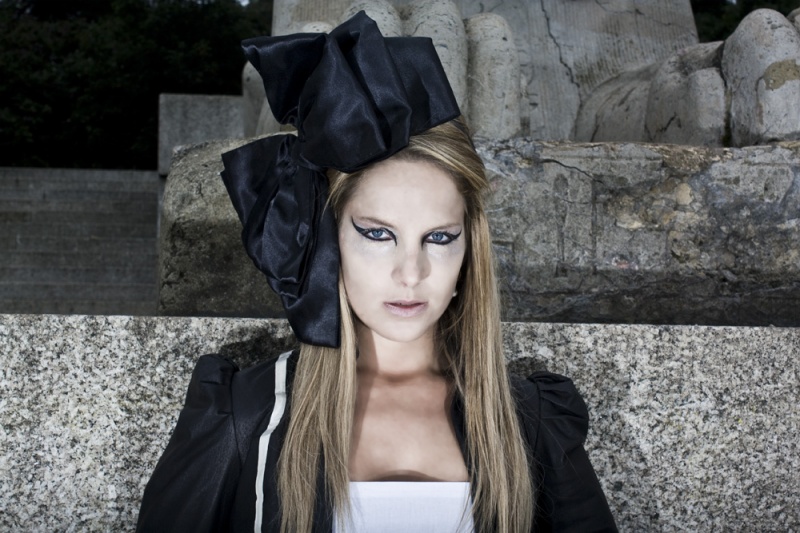 Female model photo shoot of Pop T Makeup