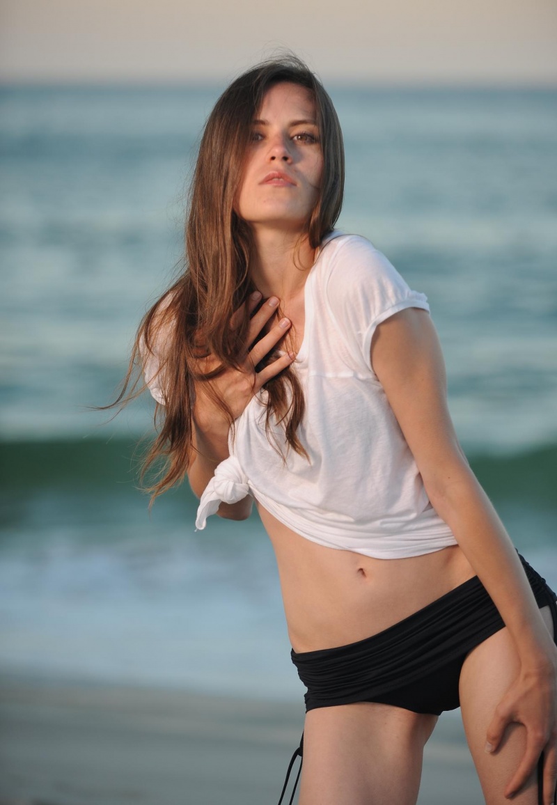 Female model photo shoot of Elena Postnikova by James Bluck