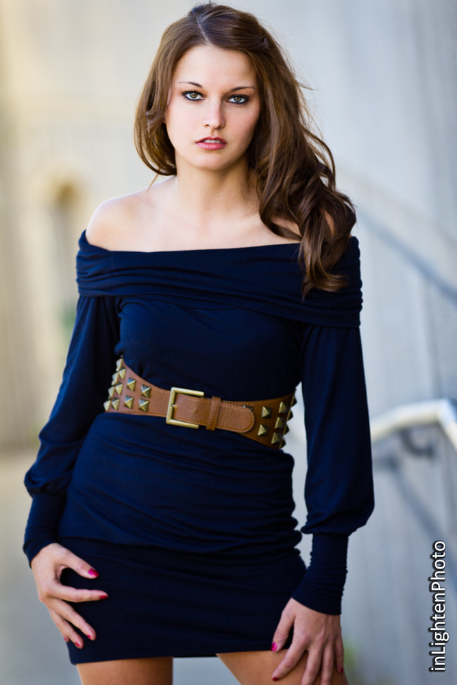 Female model photo shoot of Mandi Lyn by inLightenPhoto