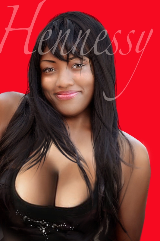 Female model photo shoot of the sexy hennessy by J  Mark Collection 2014