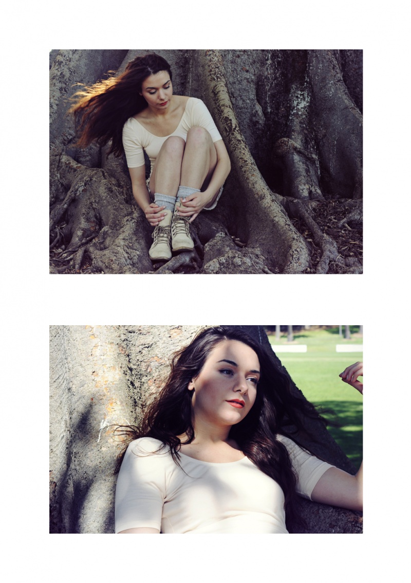 Female model photo shoot of Jemima Richards and Dani Hyde