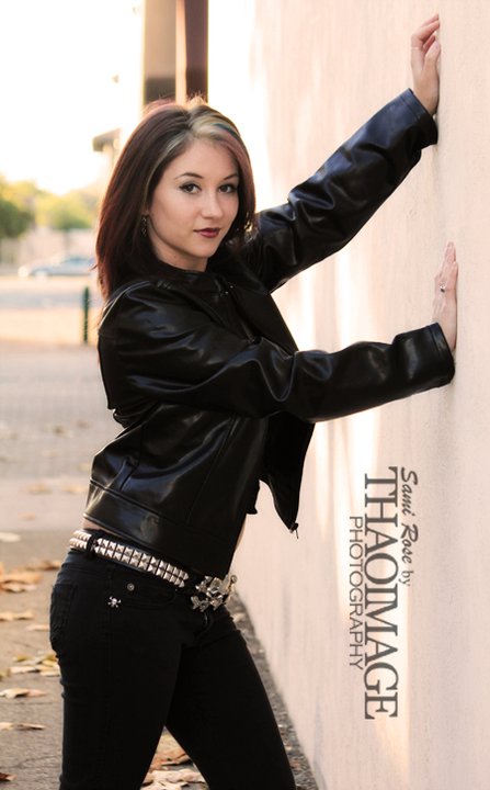 Female model photo shoot of SamiRose Heart by Ricky Thao Photography in downtown Lodi
