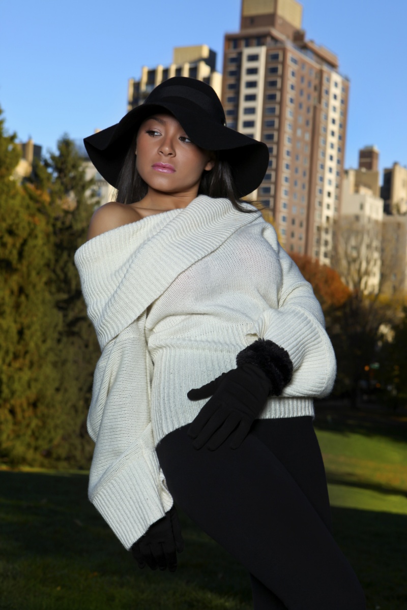 Female model photo shoot of Sasha Devine by Glamour Shots Photography in Central Park, NYC