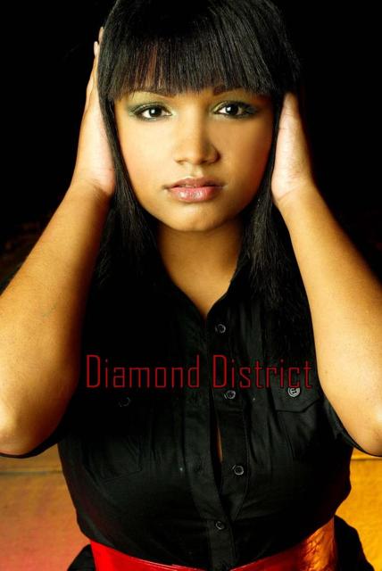 Female model photo shoot of Phoenix Mari by Diamond District Photo in Tampa, Fl, makeup by Reginatheartist