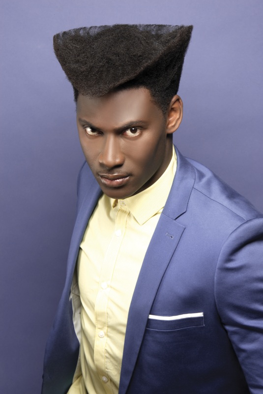 Male model photo shoot of Bukky Williams by Barry Jeffery, hair styled by patrick italy