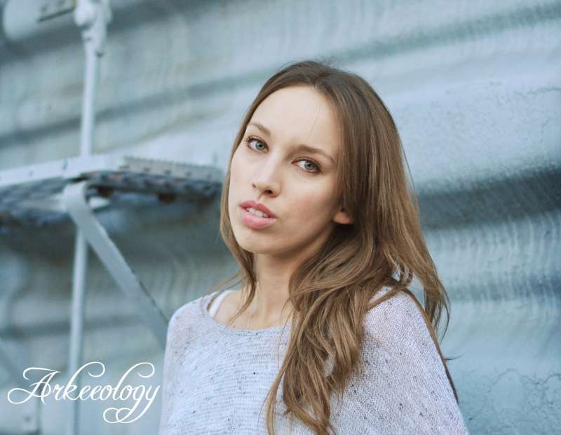 Female model photo shoot of Arkeeology Photography