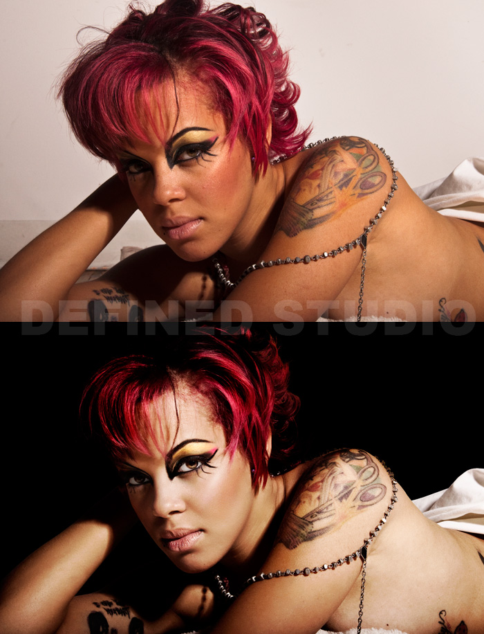 Female model photo shoot of Defined Retouch