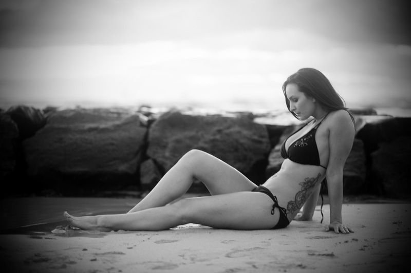Female model photo shoot of Whitney Woodard in Waikiki