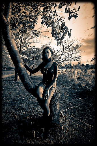 Female model photo shoot of Lana Danielle by Eclectic Esthetic