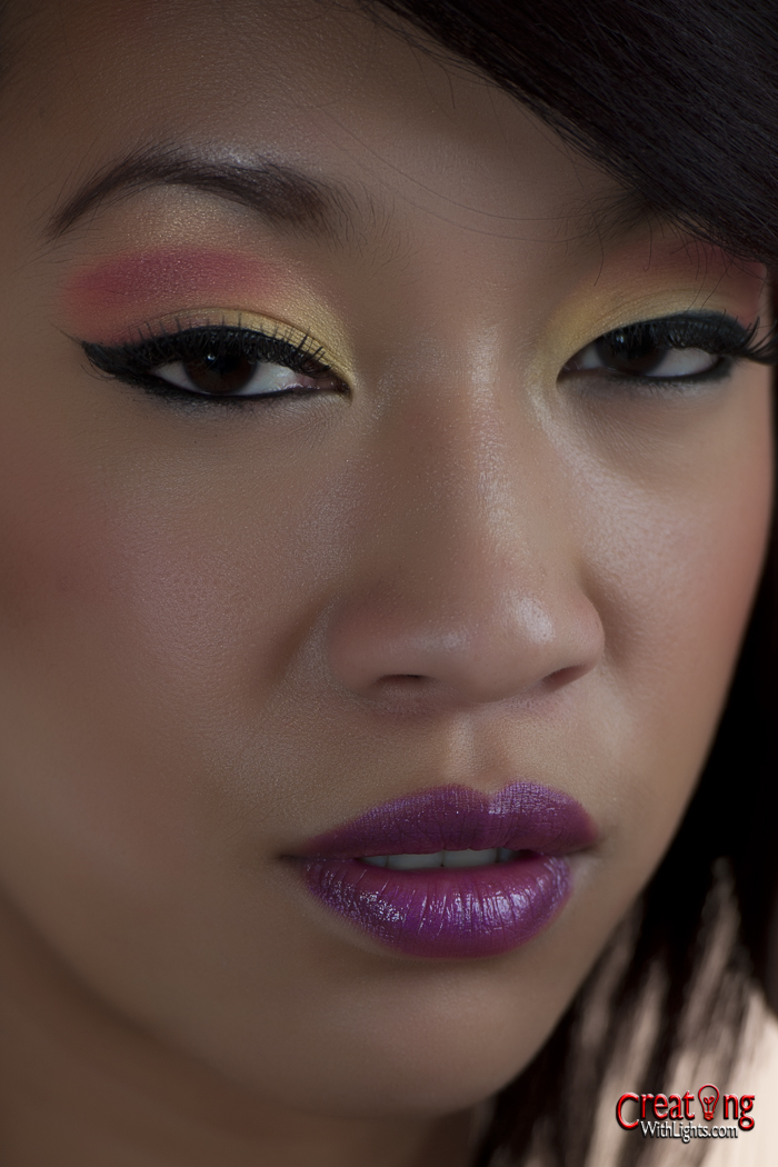 Female model photo shoot of JAM Makeup and josie wong by CREATING WITH LIGHTS