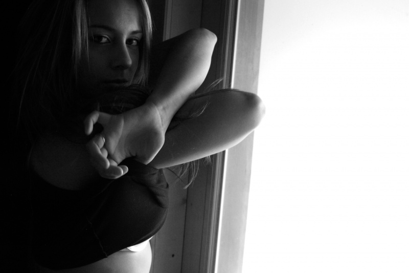 Female model photo shoot of bridney ashlinn by Brooklyn BlackAndWhite in Toronto