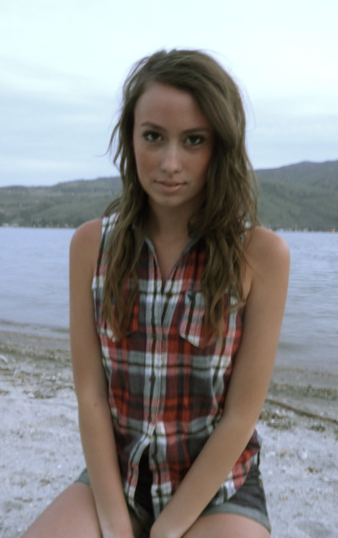 Female model photo shoot of Bianca Stoica in Lake Chelan