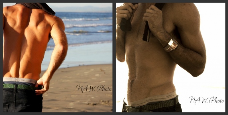 Female and Male model photo shoot of NAW PHOTOGRAPHY and Justin Baumann in Scripps Pier