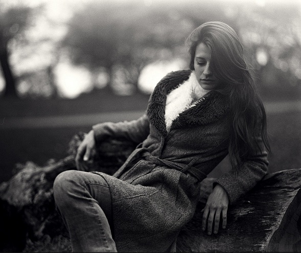 Female model photo shoot of Maya Chesca Miles by TheOnlyBlackSnowLeopard in Richmond Park