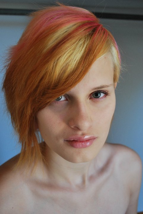 Female model photo shoot of Kayleen Amphetamine in Abandon Apartment