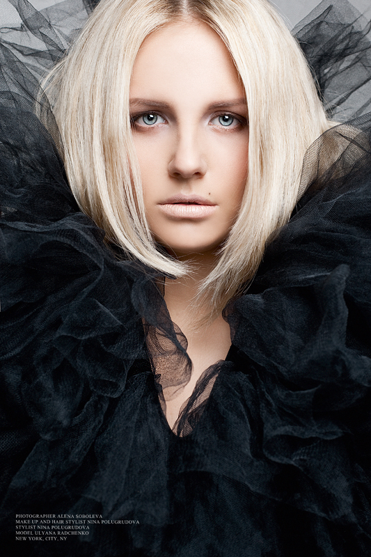 Female model photo shoot of Uliana Radchenko by Alena Soboleva