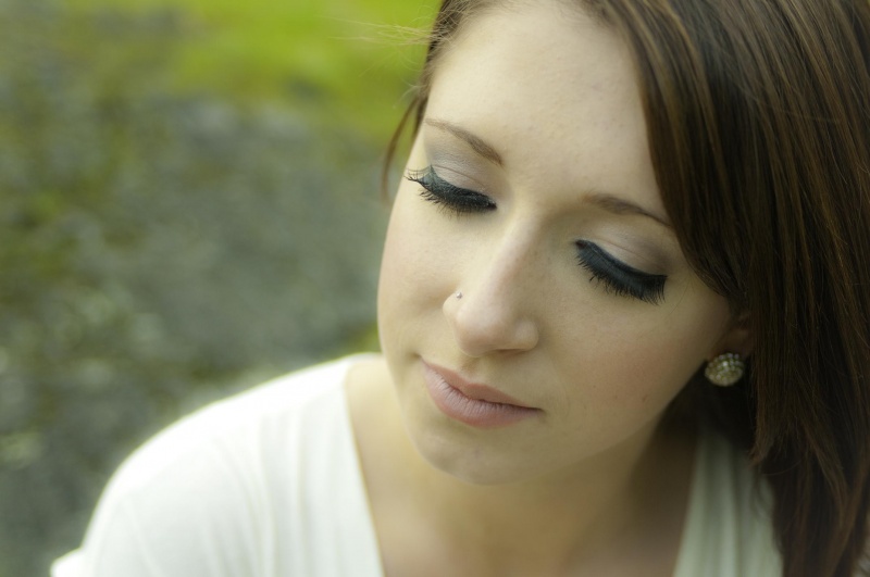 Female model photo shoot of Coquette Make-up Artist in Victoria, BC