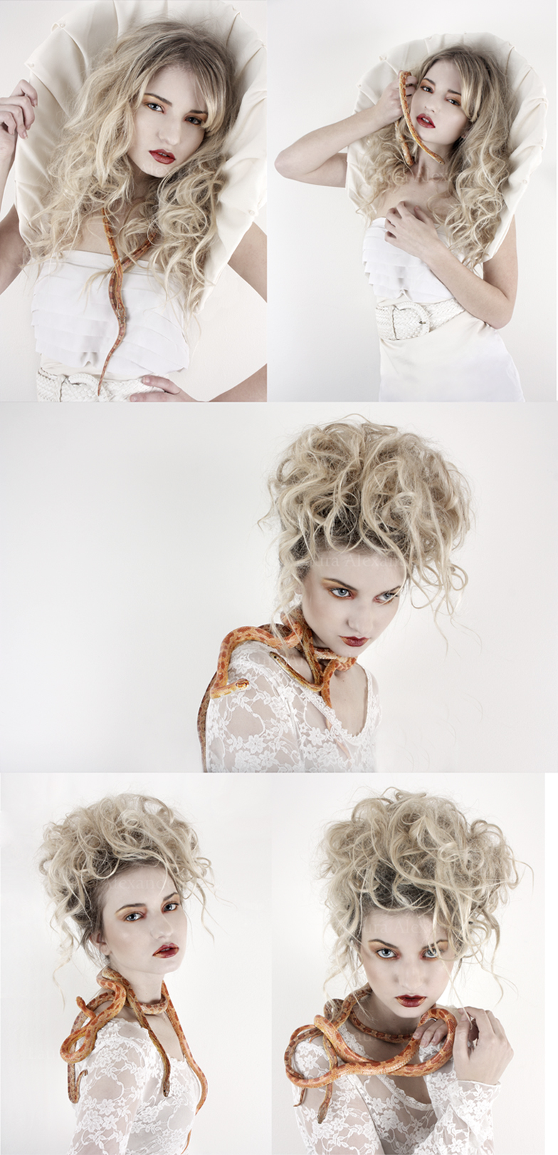 Female model photo shoot of Shabay by Laura-Alexander, makeup by Kate Garrett and Amanda Rita 