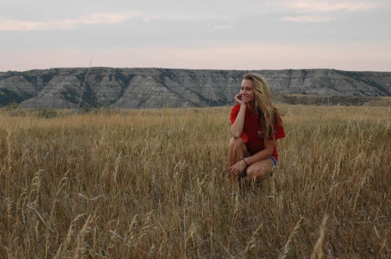 Female model photo shoot of Sita Marie in North Dakota