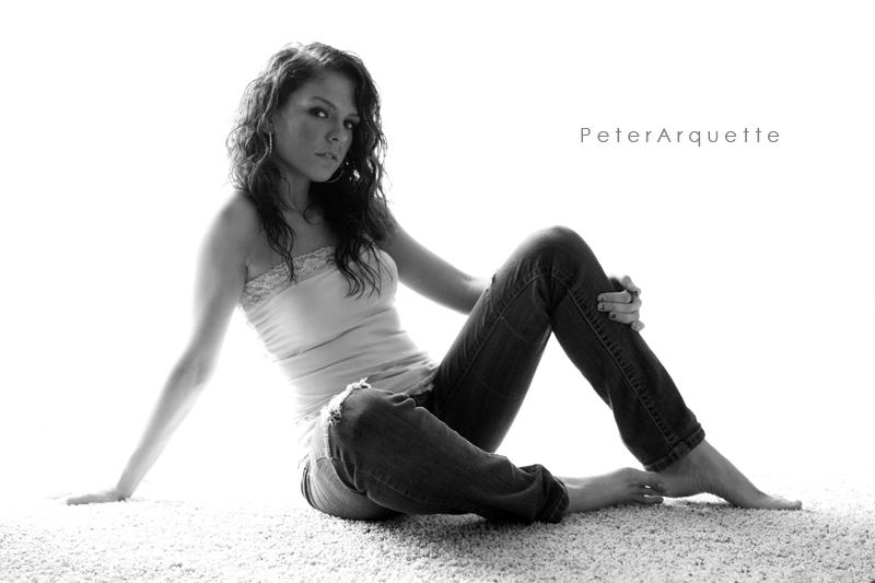 Female model photo shoot of xO Megan by Peter Arquette