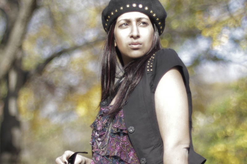 Female model photo shoot of Maria Hussaini in Central Park