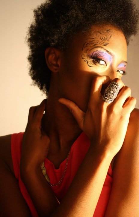 Female model photo shoot of -Yasheeeves-, makeup by -Blushhh Makeup-