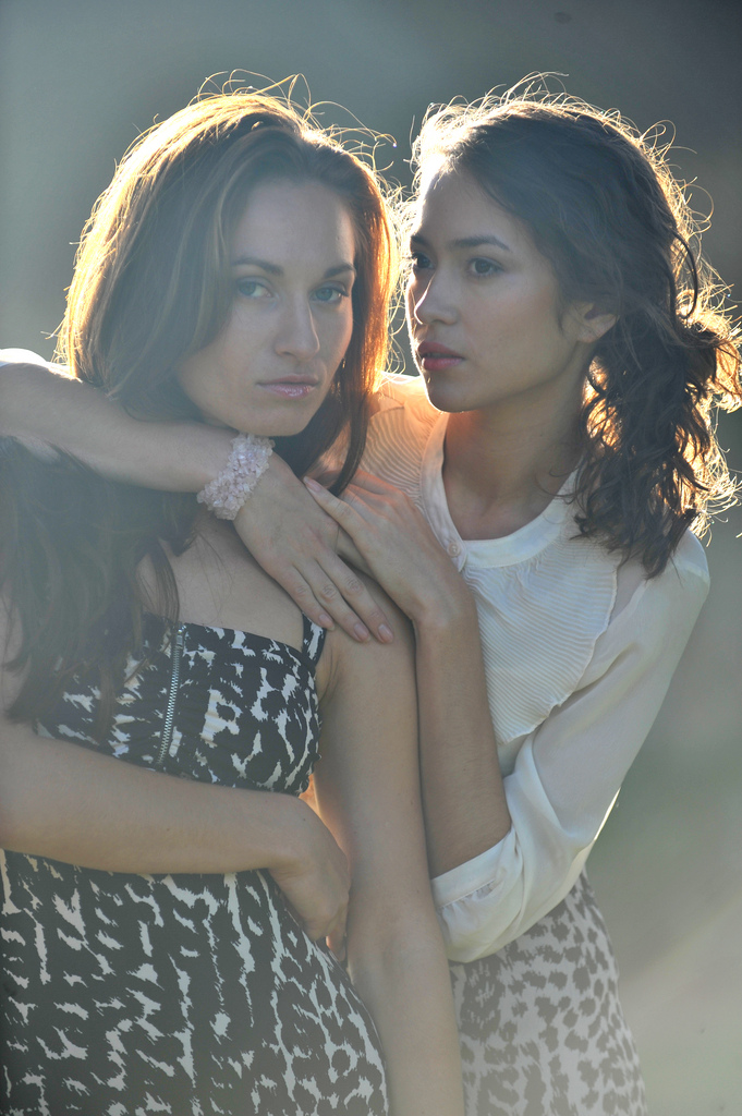 Female model photo shoot of Karina A and Sasha AH by Rob Martel in San Francisco