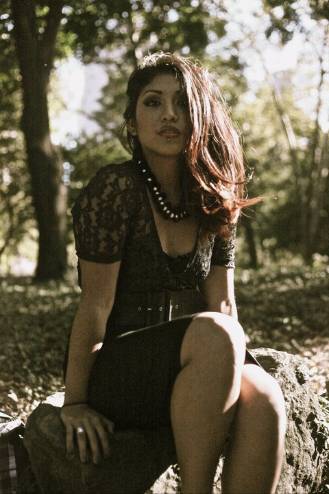 Female model photo shoot of Nathalie Gonzalez in New York Manhattan, Central Park