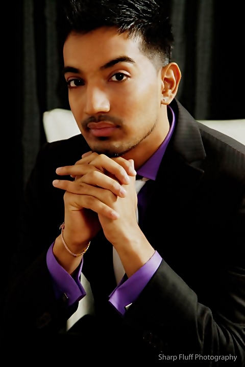 Male model photo shoot of kush_p by sharpfluff in Toronto Wedding Chappel, makeup by maggieng