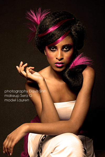 Female model photo shoot of Lauren Sweeney-Fenton, makeup by Siew Gratton MakeupHair