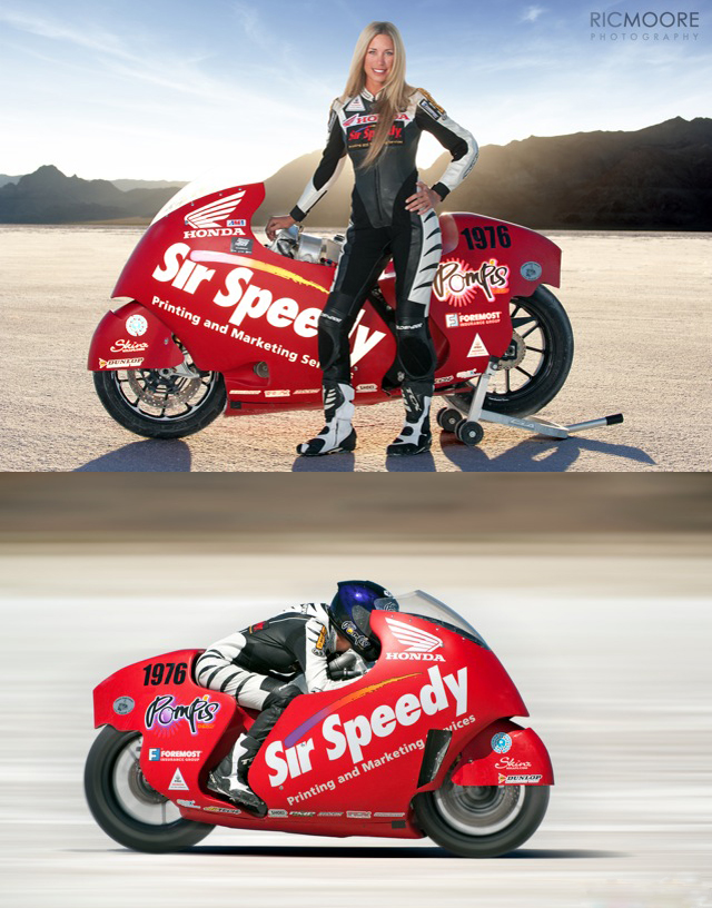 Male model photo shoot of Ric Moore in Bonneville Speedway