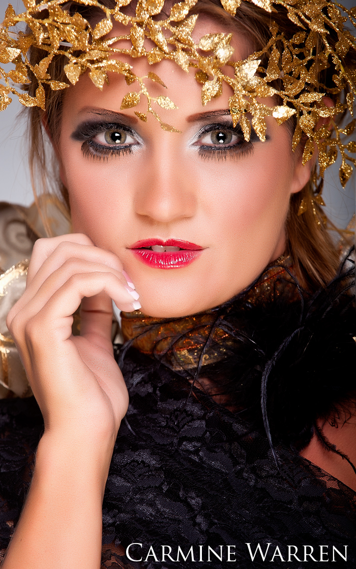 Female model photo shoot of Wendi April by Carmine Warren, makeup by The Key to Glam