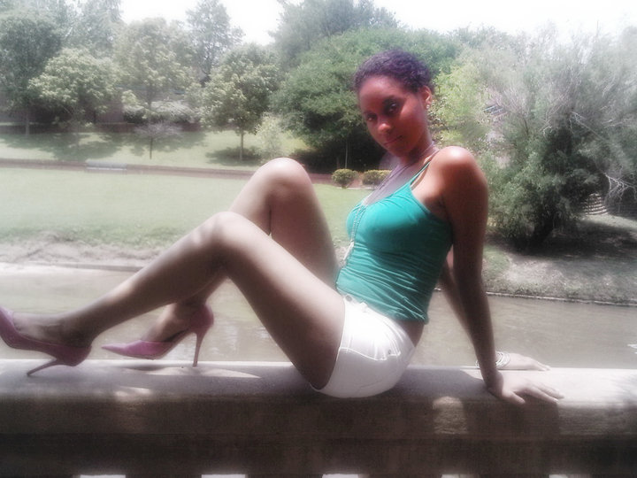 Female model photo shoot of Breanah Prejean-Cole in Q Park in Houston,TX